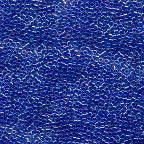 BeadsBalzar Beads & Crafts (DB0063-50G) Miyuki Delica 11/0 Lined Blue Violet AB (50 GMS)