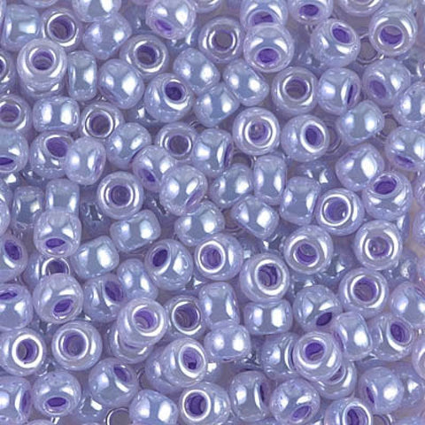BeadsBalzar Beads & Crafts Miyuki seed beads 6/0 Lilac Ceylon (50g)