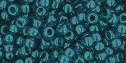 BeadsBalzar Beads & Crafts TOHO - Round 8/0 : Transparent Capri Blue (50g)