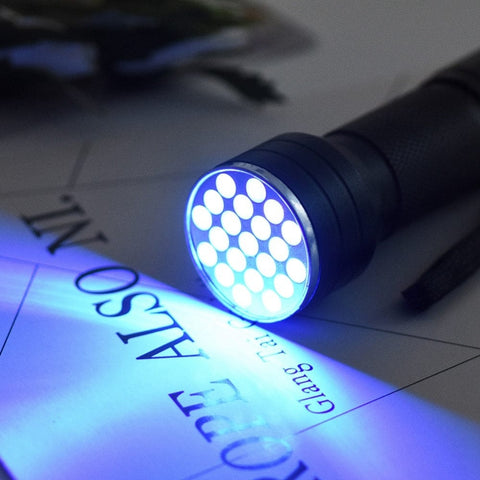 BeadsBalzar Beads & Crafts UV Flashlight, 395nm, Ultraviolet Light Detector, for UV Glue Curing