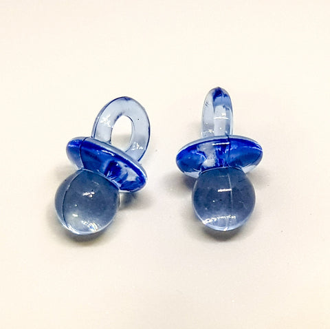 BeadsBalzar Beads & Crafts BLUE (GD4744D) Acrylic Dummy 12x21mm (PLUS COLORS) (GD4744X)