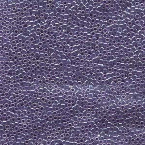 BeadsBalzar Beads & Crafts (DB-0250) Miyuki Delicas 11-0 Lined Crystal Violet (5 GMS)