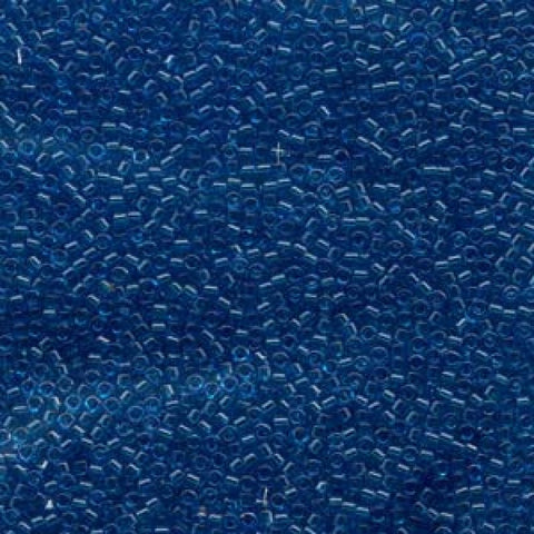 BeadsBalzar Beads & Crafts (DB-0714) DELICA 11-0 TRANSP CAPRI BLUE (5 GMS)