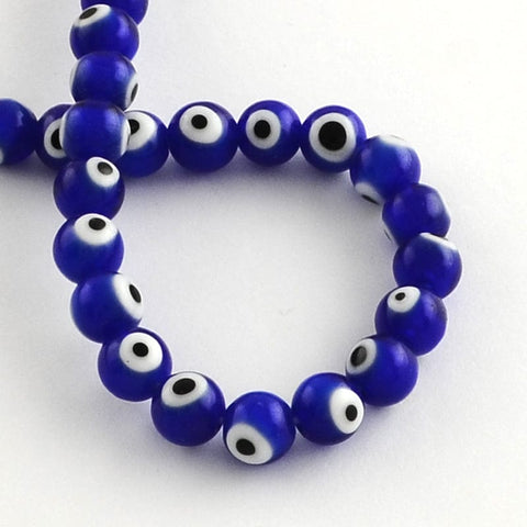 BeadsBalzar Beads & Crafts (EY2055) Glass eyes 10mm (20 PCS)