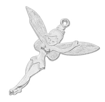 BeadsBalzar Beads & Crafts Fairy Angel Metal pendant (TF3934)