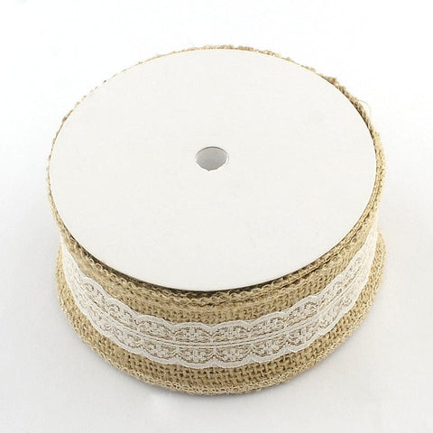 BeadsBalzar Beads & Crafts Hemp cord with lace (LR4319)