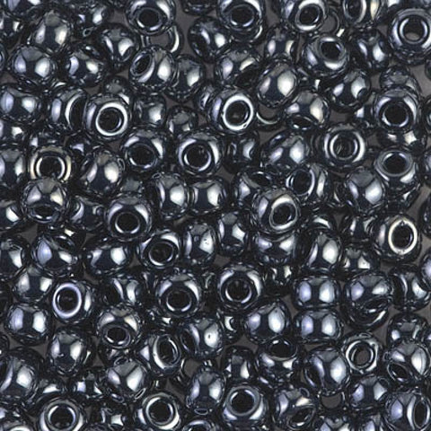 BeadsBalzar Beads & Crafts (MSB6-0451) MIYUKI SEED BEADS 6/0 GUNMETAL (25 GMS)