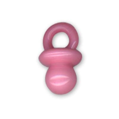 BeadsBalzar Beads & Crafts PINK FROSTED (GD4744B) Acrylic Dummy 12x21mm (PLUS COLORS) (GD4744X)