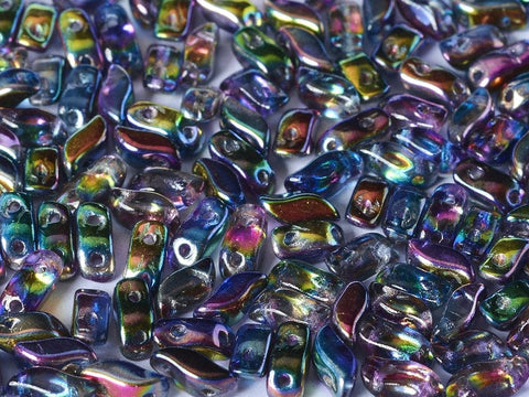 BeadsBalzar Beads & Crafts (SD-00030-95100) STORMDUO 3 X 7 MM CRYSTAL MAGIC BLUE
