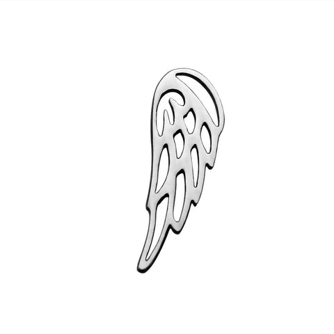 BeadsBalzar Beads & Crafts (SP4634) 304 Stainless Steel Pendants, Wing