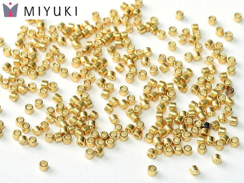 BeadsBalzar Beads & Crafts Miyuki Delica 11/0 Duracoat Galvanized Gold