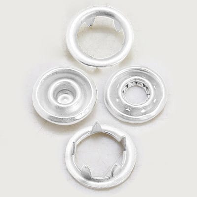 BeadsBalzar Beads & Crafts (PC9092-A) Brass Bouton Pression Eyelet with Washer, Snap Button...(20 SETS)