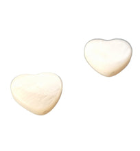 Load image into Gallery viewer, BeadsBalzar Beads &amp; Crafts (SH8867-87) Natural Freshwater Shell Beads, Heart, Seashell Color, 12.5x13x3mm (10 PCS)
