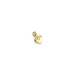 BeadsBalzar Beads & Crafts 18KT GOLD PLATED (GQH7450-18KT) (GQH7450-X) 7mm Tiny heart motif Φ1.3mm (6 PCS)