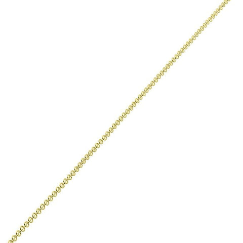 BeadsBalzar Beads & Crafts (925-C35B) GOLD PLATED (925-C35X) Sterling silver 1,2mm round cable chain wire 0,3mm (1m)