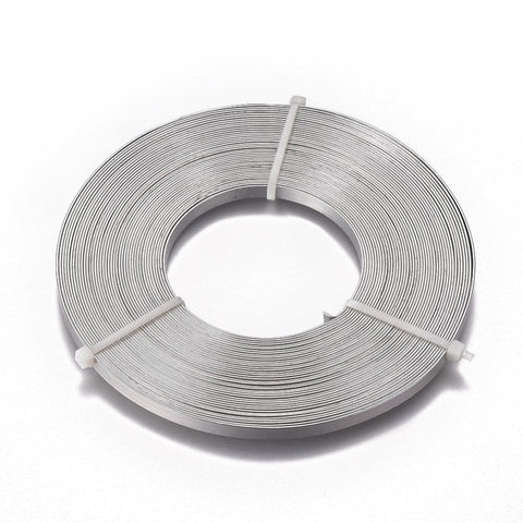 Bezel Strip 925 Sterling Silver Wire 1/8 x 24 Gauge 5 Feet by Craft Wire