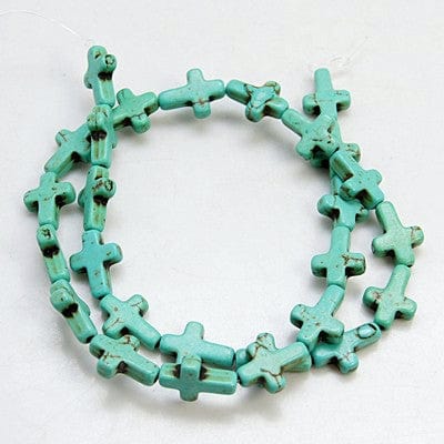 BeadsBalzar Beads & Crafts (CR1951) Synthetic cross 11mm