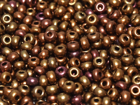 BeadsBalzar Beads & Crafts (CSB11-01610) CZECH SEED BEADS 11-0 METALLIC MIX (25 GMS)