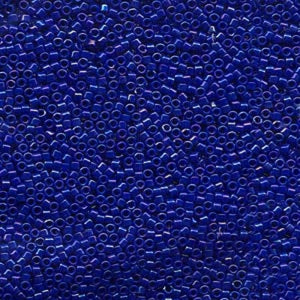 BeadsBalzar Beads & Crafts (DB-0216) Miyuki Delicas 11-0 Opaque Royal Blue Luster