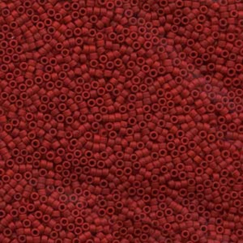 BeadsBalzar Beads & Crafts (DB-0796) DELICA 11-0 OPAQUE MAROON MATTED DYED (5 GMS)