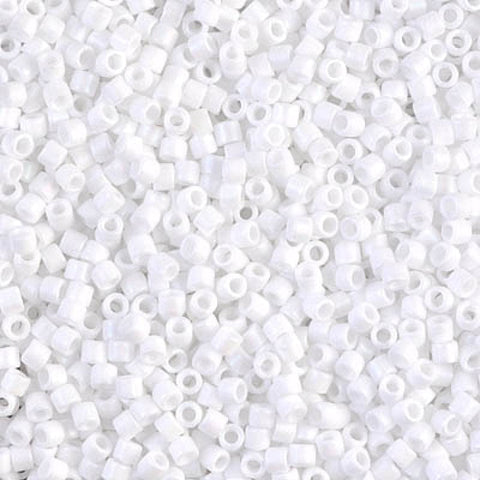 BeadsBalzar Beads & Crafts (DBM-0351) DELICA 10-0 WHITE MATTED (5 GMS)