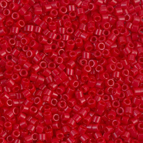 BeadsBalzar Beads & Crafts (DBM-0723) MIYUKI DELICA 10-0 OPAQUE RED (5 GMS)