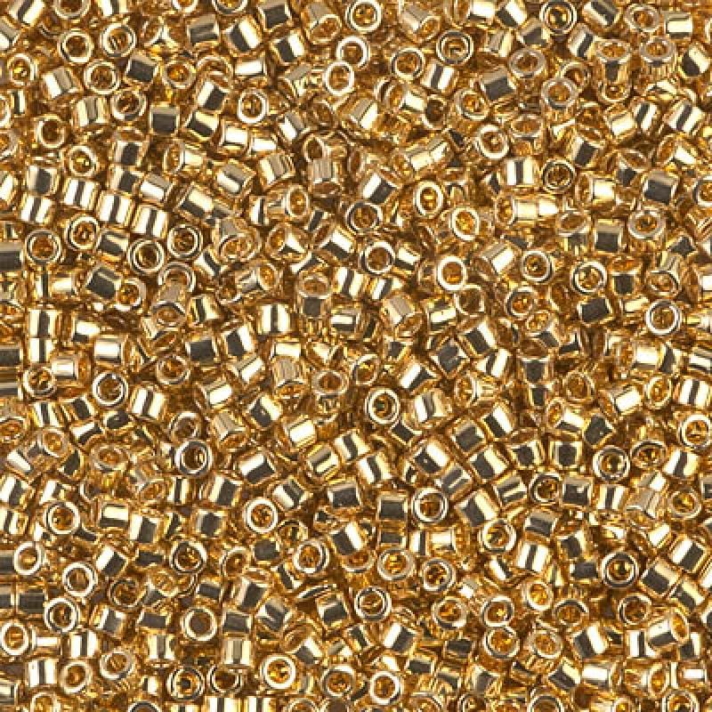 BeadsBalzar Beads & Crafts (DBM0031) MIYUKI DELICA 10/0 24KT GOLD PLATED (5 GMS)