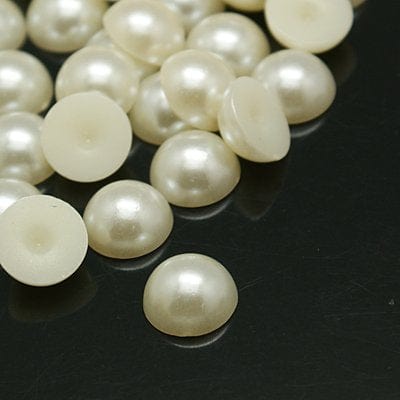 BeadsBalzar Beads & Crafts (FB2570) Flat Acrylic Cabochons (40 GMS)