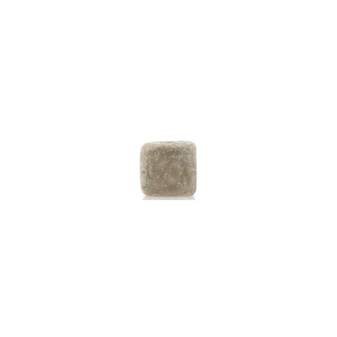 BeadsBalzar Beads & Crafts (GC7353D) GREY BROWN (GC7353X) Ceramic Slider Cube 6.5mm (Ø2.1mm) (30 PCS)