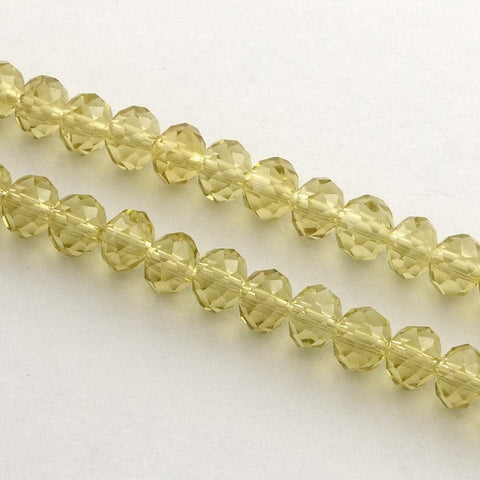 BeadsBalzar Beads & Crafts Glass beads 6x4mm (BE1290A)