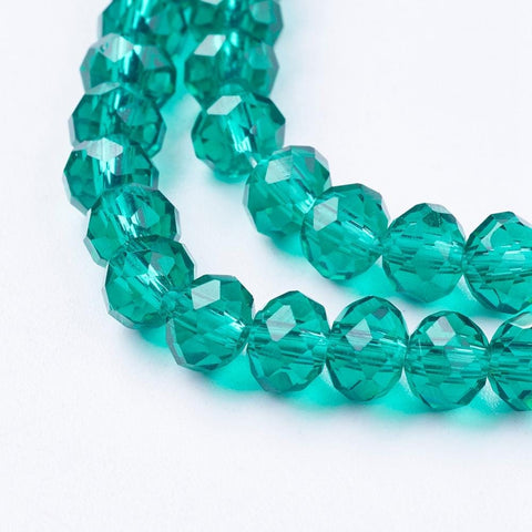BeadsBalzar Beads & Crafts Glass Beads 6x4mm (BE2808)