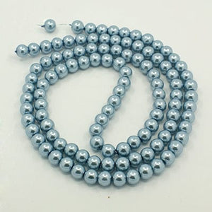 BeadsBalzar Beads & Crafts Glass pearls 10mm (BP1941)