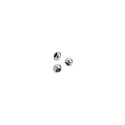 BeadsBalzar Beads & Crafts (GQ6522B) SILV. ANTIQUE (GQ6522X) Brass crimp bead 2.5mm-Φ1.5mm (2 GMS - ABOUT 85 PCS)