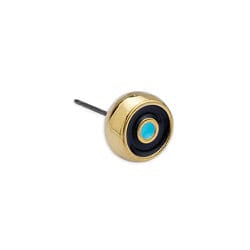 BeadsBalzar Beads & Crafts (GQE7640X) Stud Earring with Eye Titanium pin (2 PCS)