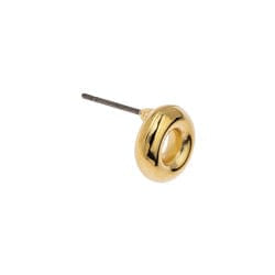 BeadsBalzar Beads & Crafts (GQE7727A) Earring circle 10mm with titanium pin (2 PCS)