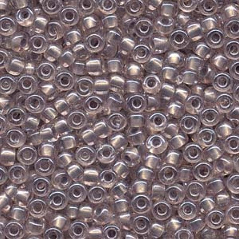 BeadsBalzar Beads & Crafts (MSB6-4614) MIYUKI SEED BEADS 6-0 INSIDE DYED PEARLIZE PURPLE IN PINK (25 GMS)