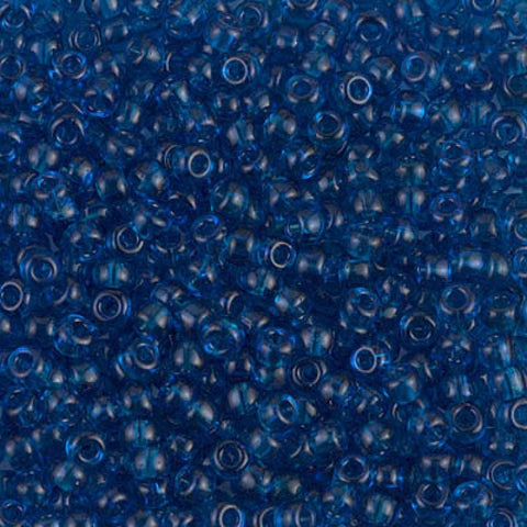 BeadsBalzar Beads & Crafts (MSB8-0149) MIYUKI SEED BEADS 8/0 TRANSPARENT CAPRI BLUE (25 GMS)