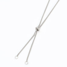 Load image into Gallery viewer, BeadsBalzar Beads &amp; Crafts (SC8540-G) 304 Stainless Steel Box Chain Slider Necklace (60cm)

