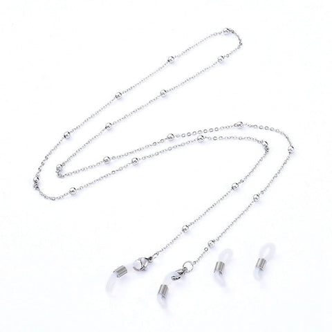 BeadsBalzar Beads & Crafts (SG7688A) 304 Stainless Steel Eyeglasses Chains, Neck Strap for Eyeglasses (76.5cm)