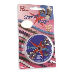 BeadsBalzar Beads & Crafts (SM07CL5) STRETCH MAGIC CORD .7MM CLR 5M SPL