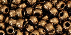BeadsBalzar Beads & Crafts (TR-06-221) TOHO - Round 6/0 : Bronze (25 GMS)