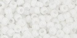 BeadsBalzar Beads & Crafts (TR-08-41-250G) TOHO - Round 8/0 : Opaque White (250 GMS)