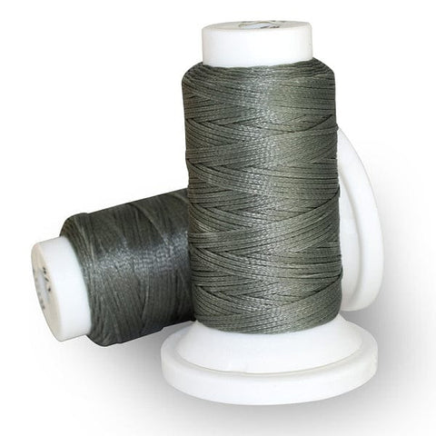 BeadsBalzar Beads & Crafts (WC7001-A17) GREY (WC7001-X) Waxed Polyester Cord, 0.8mm (50 METS)