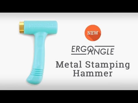 (SC721) Ergo-Angle Metal Stamping Hammer (1 PC)